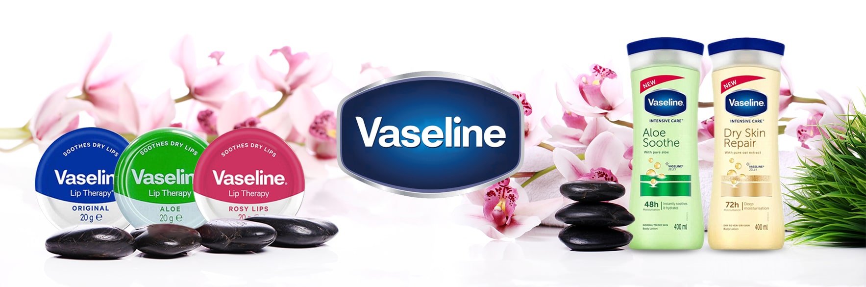 محصولات وازلین VASELINE امریکا انواع بالم لب